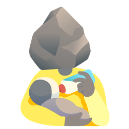 Rock and Baby bottle