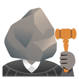 Rock and Balance scale