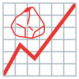 Rock and Chart increasing