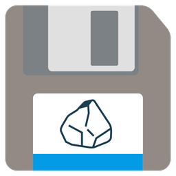 Rock and Floppy disk