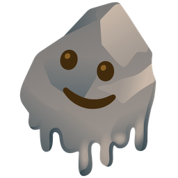 Rock and Melting face