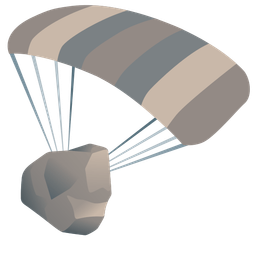 Rock and Parachute