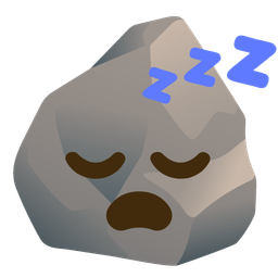 Rock and Sleeping face