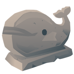 Rock and Spouting whale