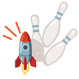 rocket and bowling