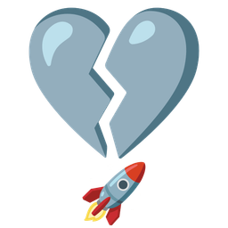 rocket and broken heart