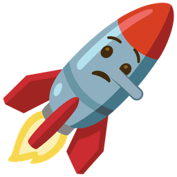 rocket and lying face