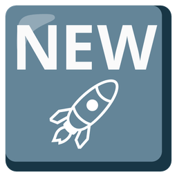 rocket and NEW button