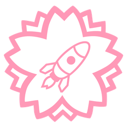 rocket and white flower