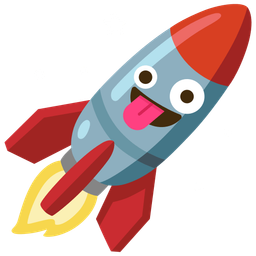 Rocket and Zany face