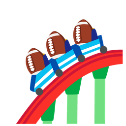 roller coaster and basketball