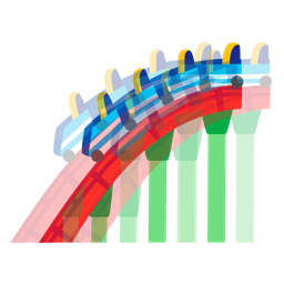 roller coaster and beating heart