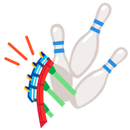 roller coaster and bowling