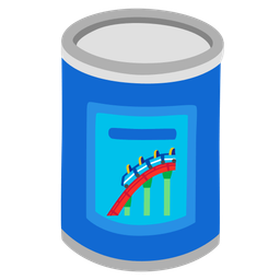 roller coaster and canned food