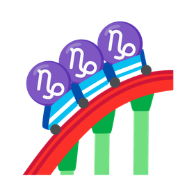 roller coaster and Capricorn