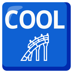 roller coaster and COOL button