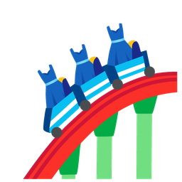 roller coaster and dress