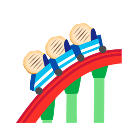 roller coaster and flatbread