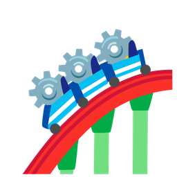 roller coaster and gear