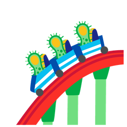 roller coaster and microbe