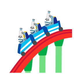 roller coaster and microscope
