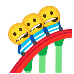 roller coaster and mouth