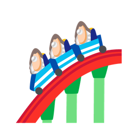 roller coaster and oyster