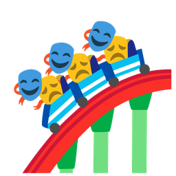 roller coaster and performing arts