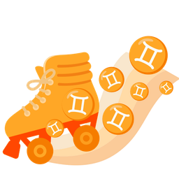 roller skate and Gemini