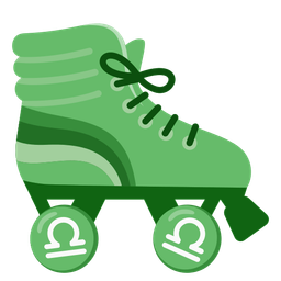 roller skate and Libra