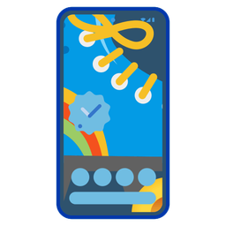 roller skate and mobile phone