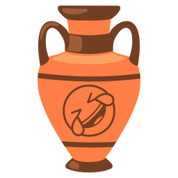 rolling on the floor laughing and amphora