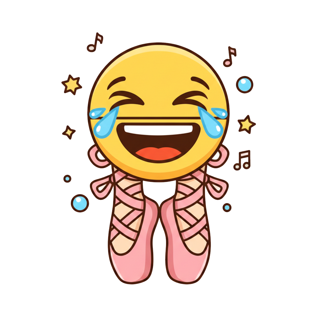 Rolling on the floor laughing and Ballet shoes