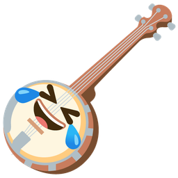 rolling on the floor laughing and banjo