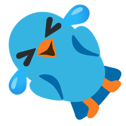 rolling on the floor laughing and bird