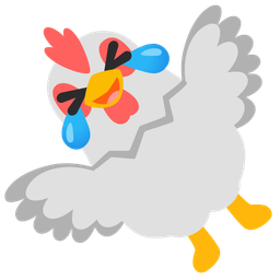 rolling on the floor laughing and chicken