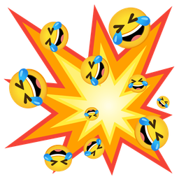 rolling on the floor laughing and collision