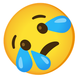 rolling on the floor laughing and crying face