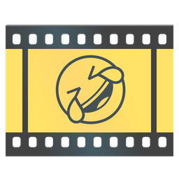 rolling on the floor laughing and film frames