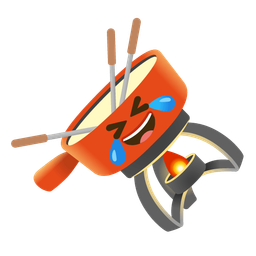 rolling on the floor laughing and fondue