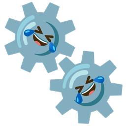 rolling on the floor laughing and gear