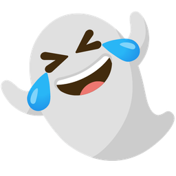 rolling on the floor laughing and ghost