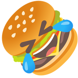 rolling on the floor laughing and hamburger