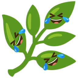 rolling on the floor laughing and herb