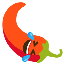 rolling on the floor laughing and hot pepper