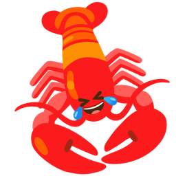 rolling on the floor laughing and lobster