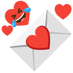 rolling on the floor laughing and love letter