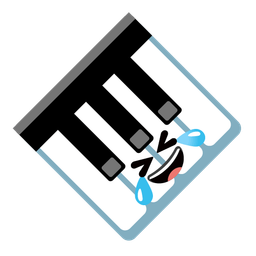 rolling on the floor laughing and musical keyboard