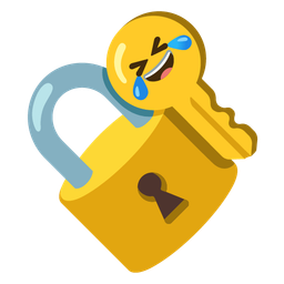 rolling on the floor laughing and old key