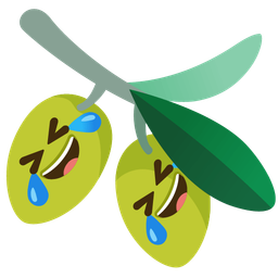 rolling on the floor laughing and olive